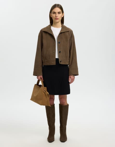 Selected - Minigonna nera - view 1