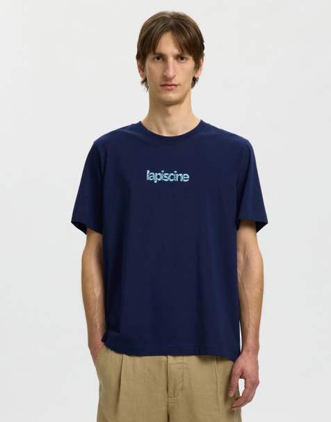 Selected – Mörkblå t-shirt - view 1