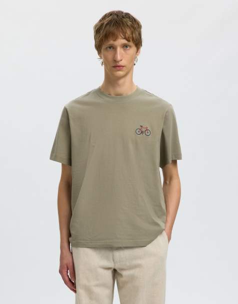 Selected – Mörkgrön t-shirt - view 1