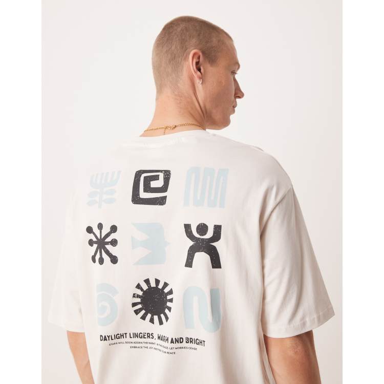 【OFF‐WHITE】Oversized Logo T-Shirt 関税送料込 OFF-WHITE Logo-Print Oversized T-shirt Black/Multi Men's - US