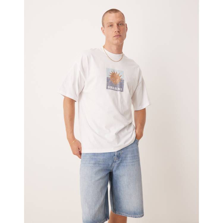 SALSATIONサルセーション Tshirt with split white SALSATIONサルセーション Tshirt with split white SALSATION