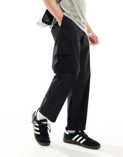Selected - Pantalon cargo ample - Noir , 4 de 5