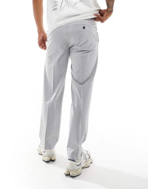 Pantalon Arbitre SMITTY Gris - 34 X 30 - Ceinture Extensible - Occasion