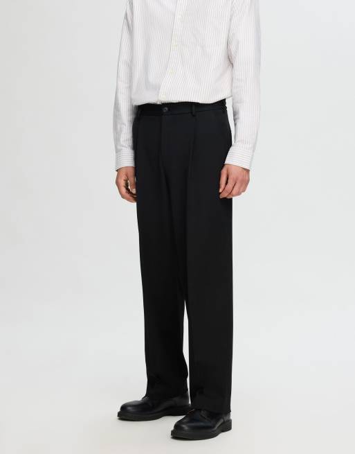 Selected - Pantaloni neri , 2 di 5