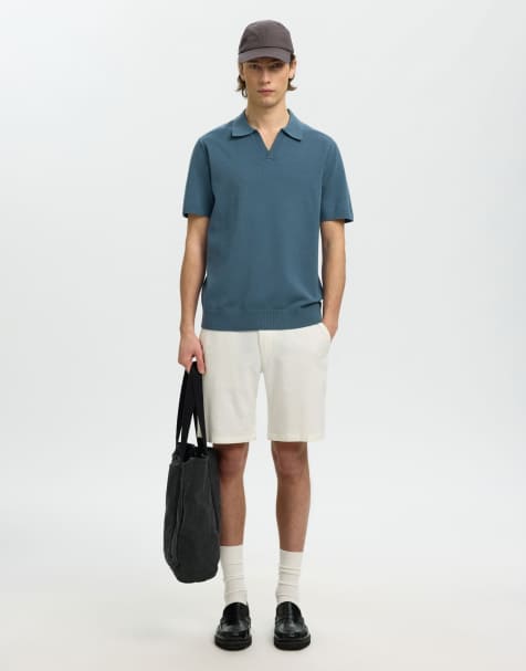 Selected - Polo - Bleu mirage - view 1