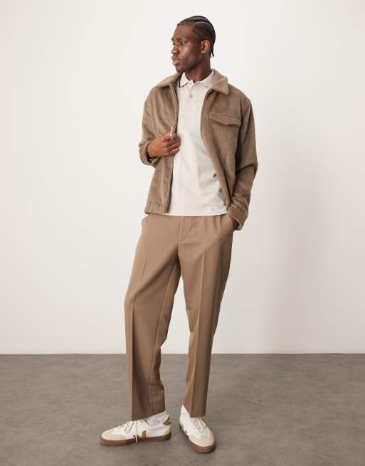 Selected - Polo color crema con righe a contrasto sui bordi , 2 di 4