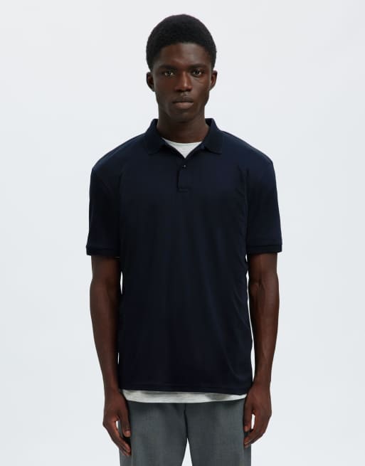 Selected - Polo colore sky captain