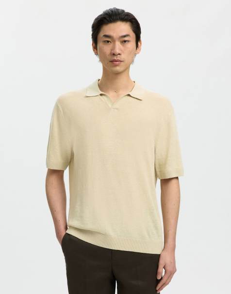 Selected Polo shirt in seneca rock - view 1