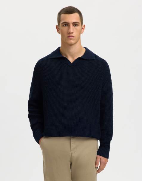 Selected – Polohemd in Sky Captain - view 1