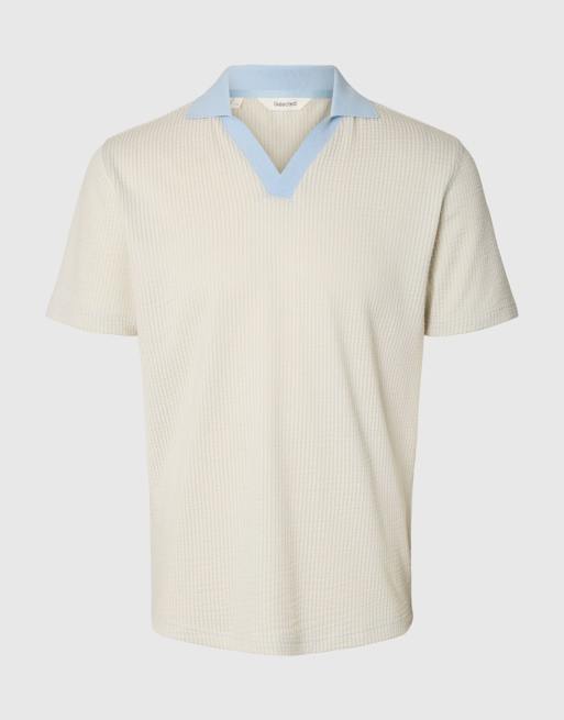 Selected - Poloshirt in lichtgeel, 6 van 6