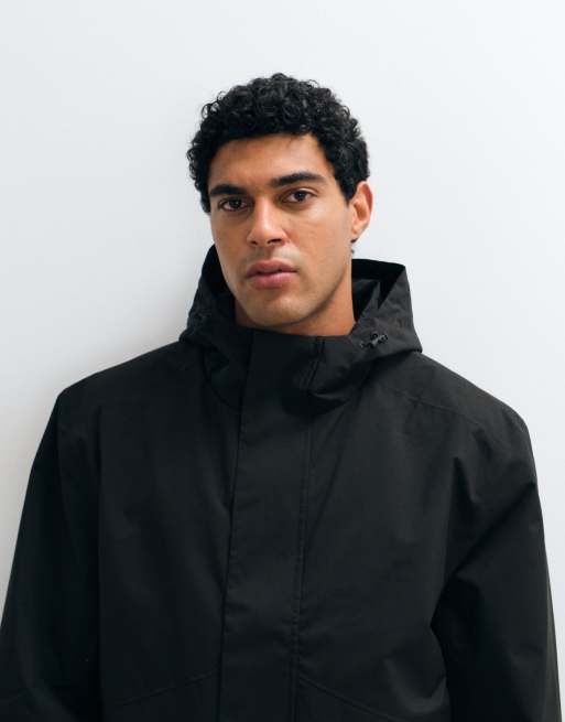 Selected Primaloft wasserdichte Parkajacke in Schwarz, 5 von 5