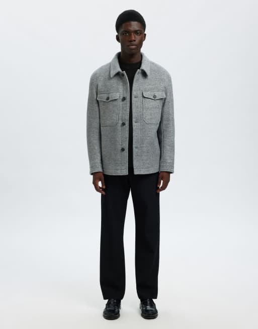 Selected - Pull à enfiler en maille - Noir, 4 de 5