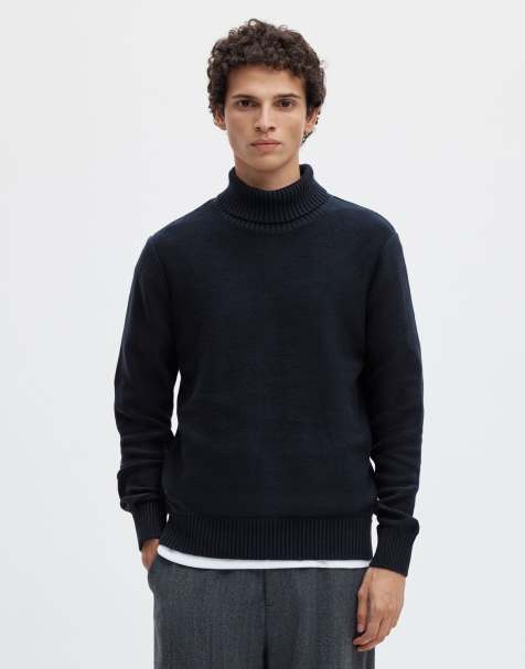 Selected - Pull - Bleu capitaine - view 1