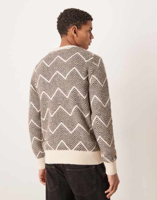 Selected - Pull texturé en maille - Vert, 3 de 5