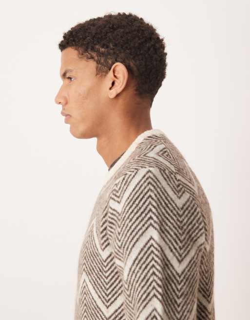 Selected - Pull texturé en maille - Vert, 4 de 5