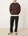 [Selected] Selected Robert loose fit pants in black W32 L34 Black