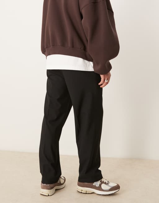 Selected Robert loose fit trouser in black , 3 of 5