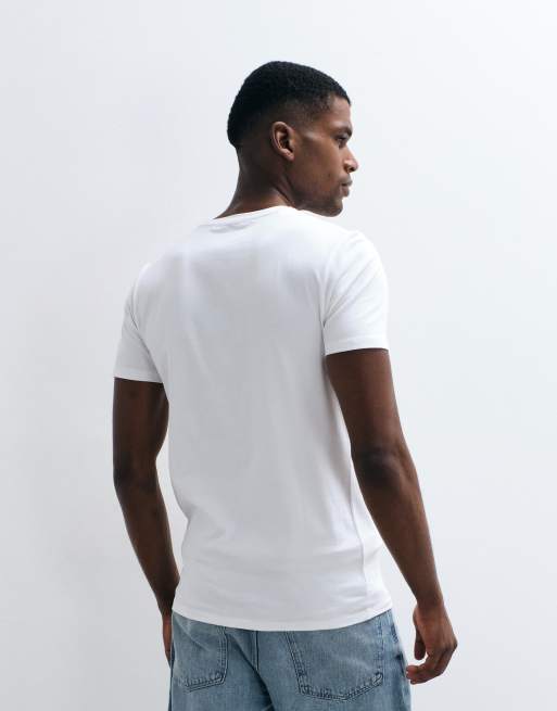 Selected - Set van 3 T-shirts in wit , 5 van 5