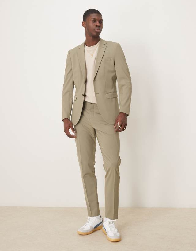 Selected - Slim Suit Pants - Men - Cotton - 44 US