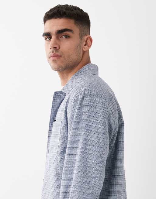 Selected - Sobrecamisa azul claro de tejido texturizado , 4 de 5