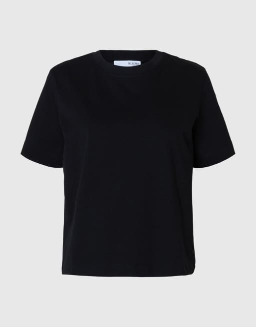 Selected - Sort T-shirt, 6 af 6