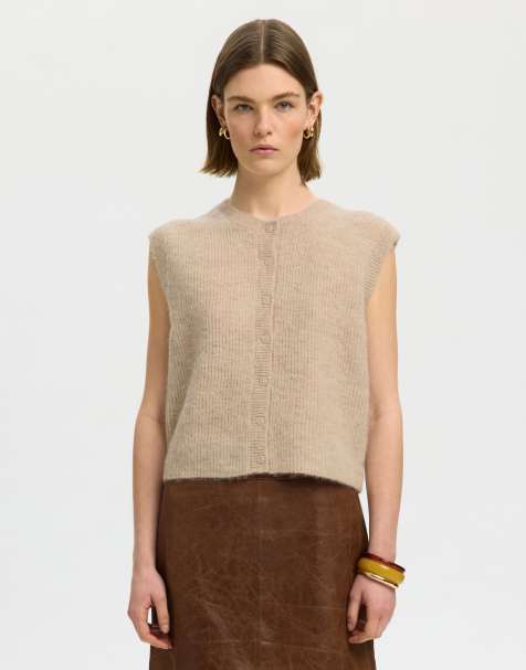 Selected – Strickpullover in Birkenweiß - view 1