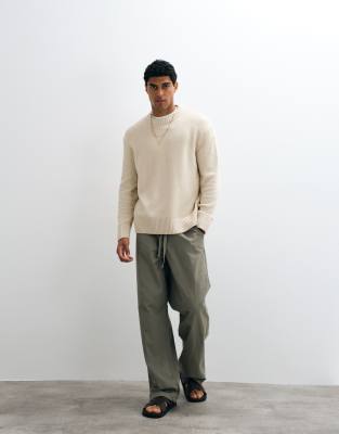 Selected Herren Pullover Beige Gr. Extra Groß - Bild 7