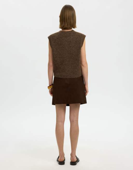 Selected strikket vest i dachshund, 2 af 6