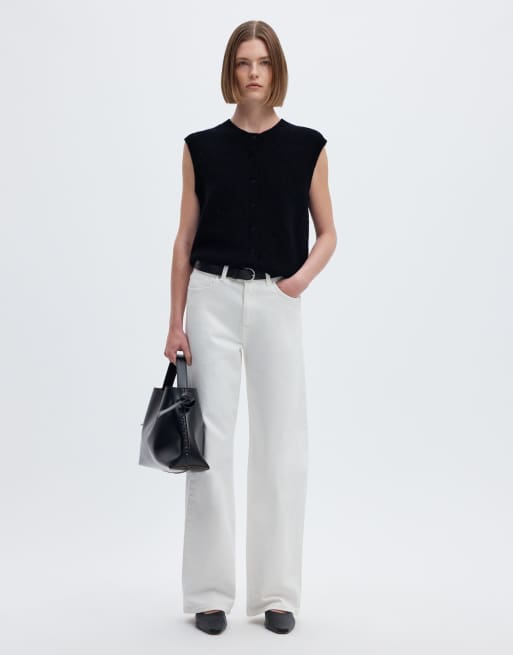 Selected strikket vest i mørk safir, 5 af 6