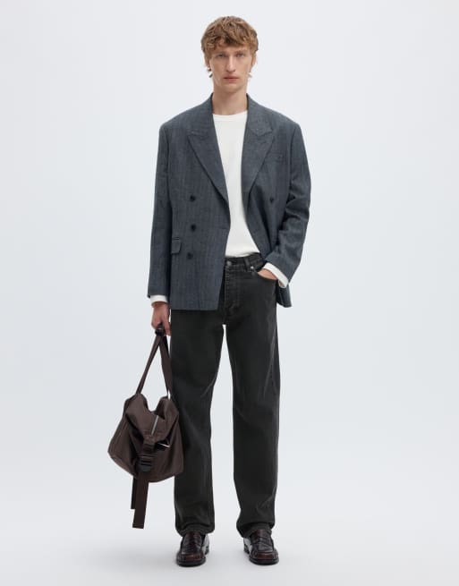 Selected – Svarta jeans med rak passform, 5 av 6
