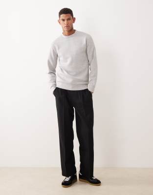 Selected Sweatshirt In Gray