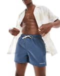 [Selected] Selected swim shorts in blue XS Bering sea