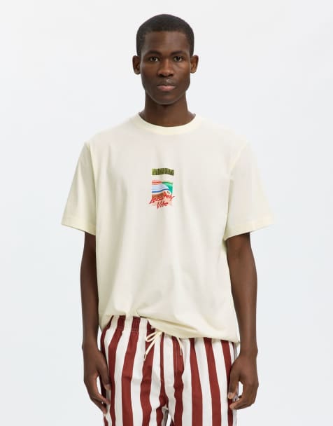 Selected – Szary T-shirt - view 1