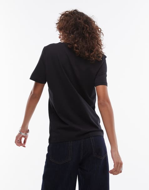 SELECTED FEMME Maglietta Donna In Cotone – Girotondo, Manica Corta – Eleganza Quotidiana
