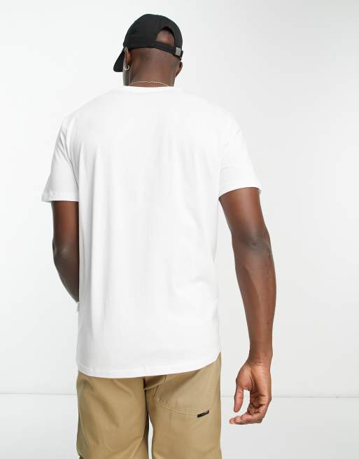 Selected - T-shirt bianca in cotone  , 2 di 4