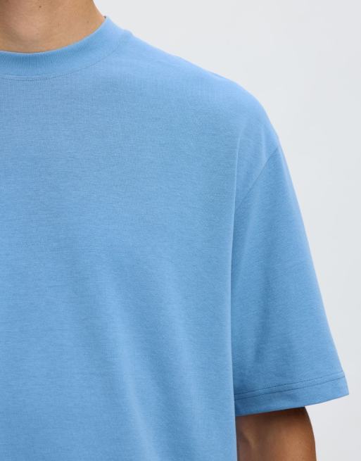 Selected - T-shirt - Bleu merveilleux, 4 de 6