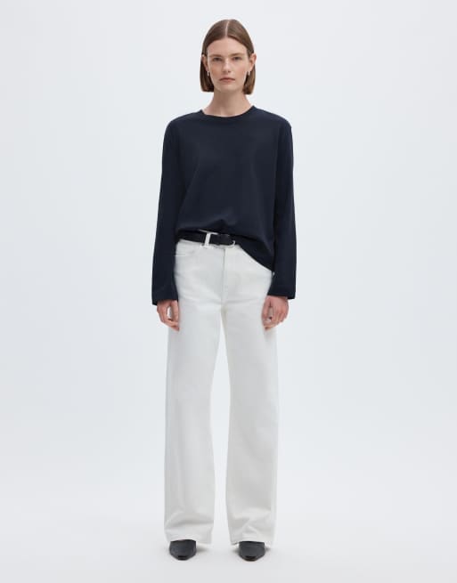 Selected T-shirt blu zaffiro scuro, 3 di 6