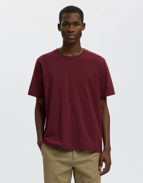 Selected - T-shirt - Bordeaux - view 1