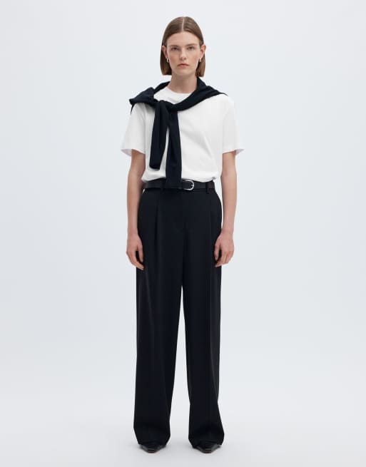 Selected T-shirt in bright white, 3 of 6