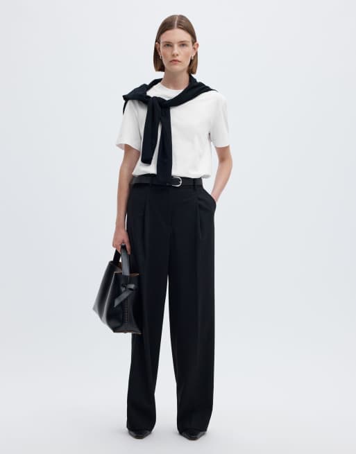 Selected T-shirt in bright white, 5 of 6