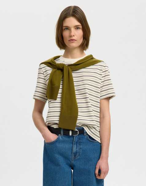 Selected T-shirt in delicioso 2 - view 1