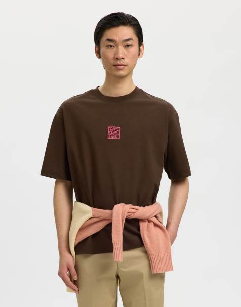 Selected T-shirt in delicioso