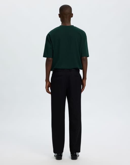 Selected - T-shirt in dennenbos-groen, 2 van 6