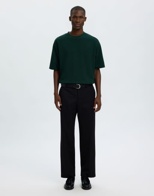 Selected - T-shirt in dennenbos-groen, 3 van 6
