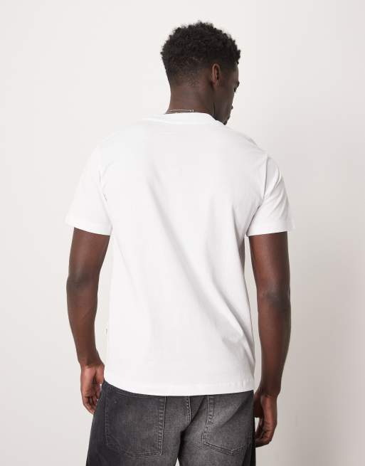 Selected - T-shirt oversize en coton épais - Blanc, 2 de 4