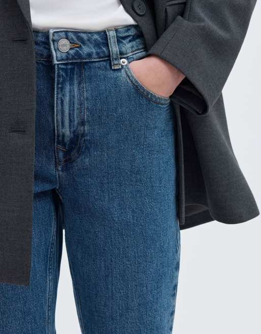 Selected - Tapered blå slim-jeans , 4 af 6