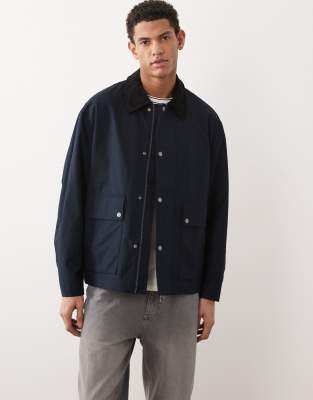 Selected - Veste utilitaire - Bleu marine