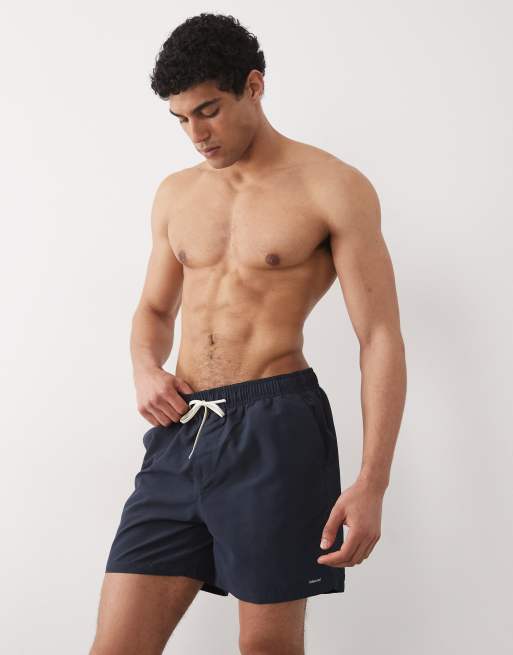 Selected - Zwemshort in marineblauw, 3 van 5