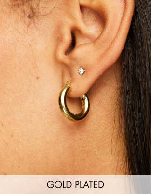 Pendente Corsica 20x9 mm - Acciaio inossidabile 316L dorato x1 - Perles