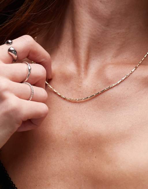 Seol + Gold 18ct gold vermeil chain necklace , 2 of 4